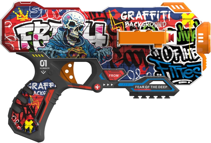 Alltoys Fast pioneer blaster manuální BH151 + 12 ks nábojů