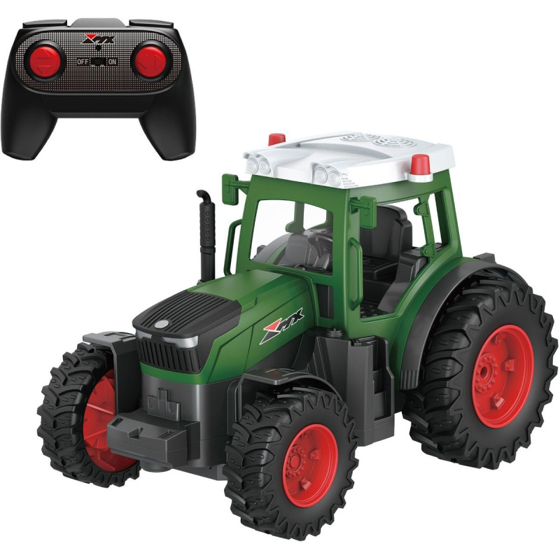 RC zemědělský traktor 2,4 GHz 1:24 s LED efekty