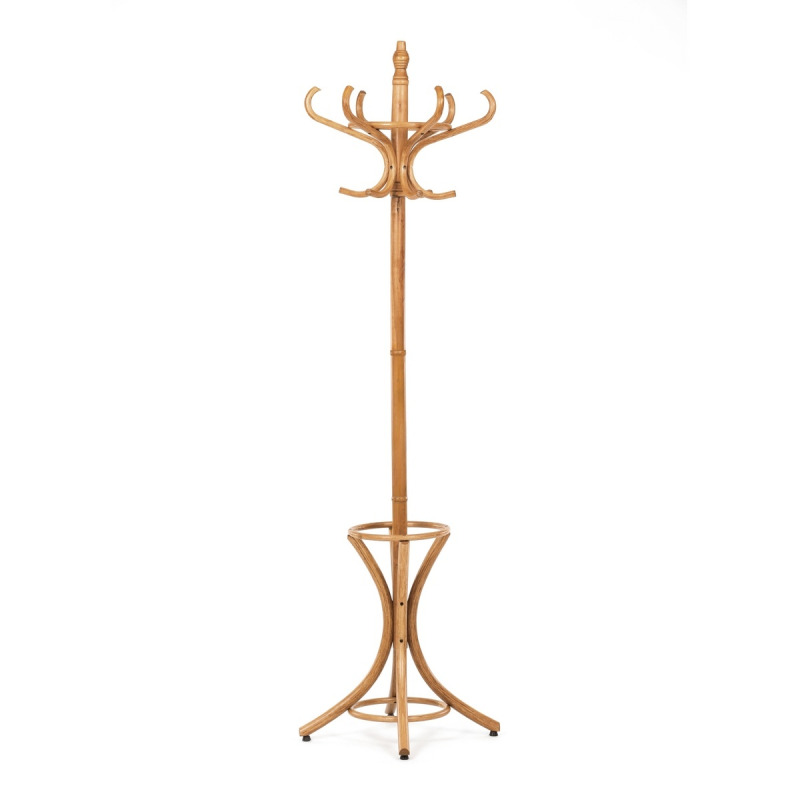 Věšák Autronic 185 cm hnědý Masiv F-2059 OAK