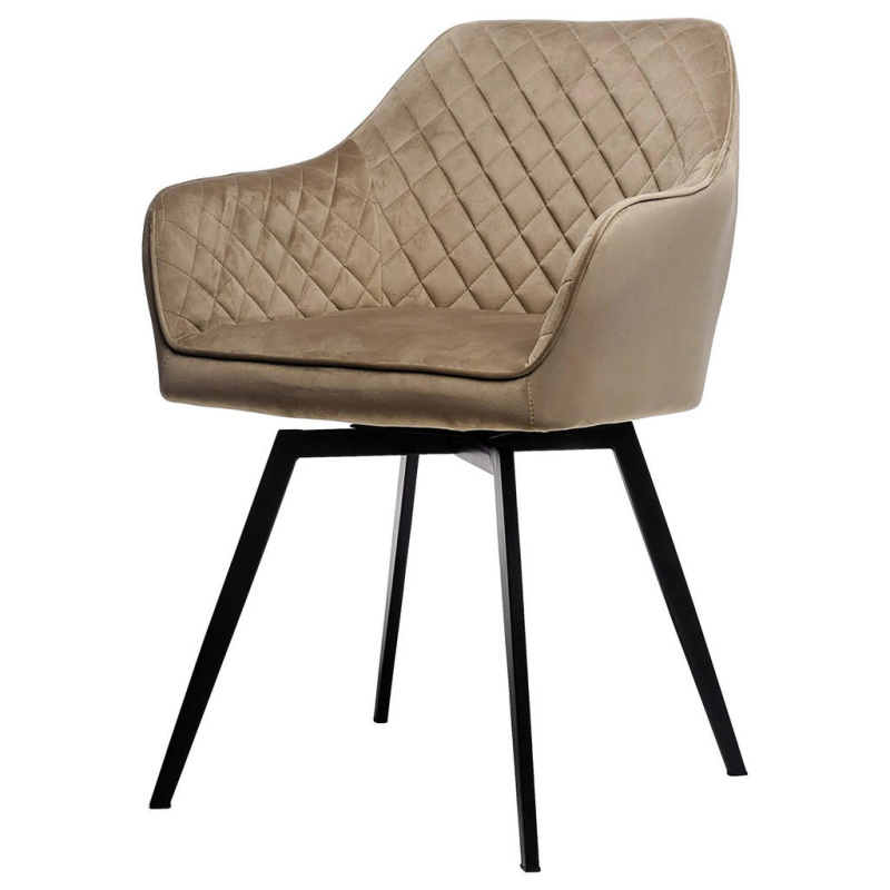 Jídelní židle Autronic béžová Látka DCH-425 CAP4