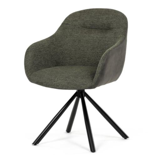 Jídelní židle Autronic zelená Látka DCH-Y1143 GRN2