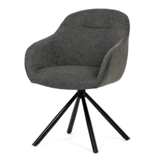 Jídelní židle Autronic šedá Látka DCH-Y1143 GREY2