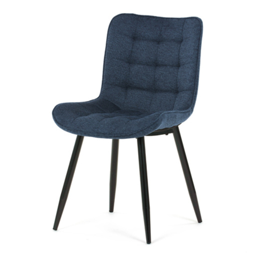 Jídelní židle Autronic modrá Látka HC-462 BLUE2