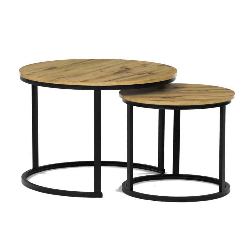 Konferenční stolek Autronic 70x50 cm hnědý MDF mat CT-X7122 OAK