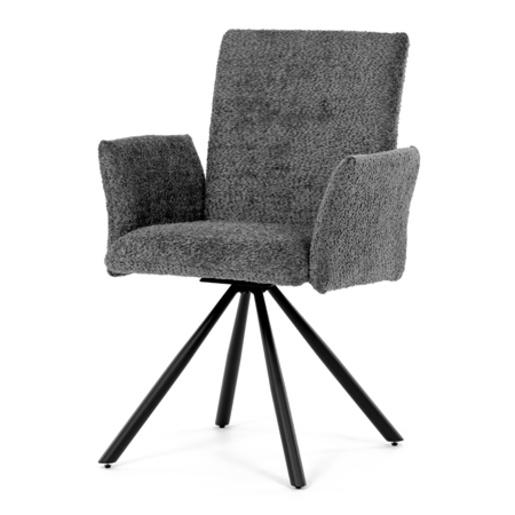 Jídelní židle Autronic šedá Látka DCH-W1117 GREY2