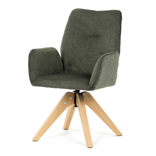 Jídelní židle Autronic zelená Látka DCH-C2148 GRN2