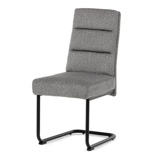 Jídelní židle Autronic šedá Látka DCL-P3107 SIL2