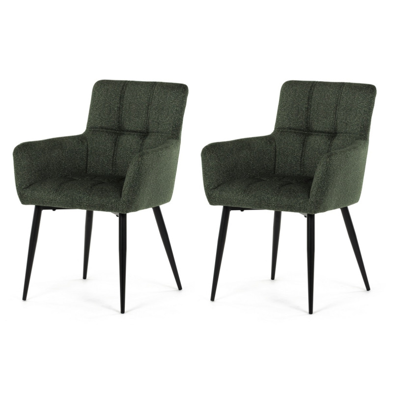 Jídelní židle Autronic zelená Látka DCH-P3146 GRN2