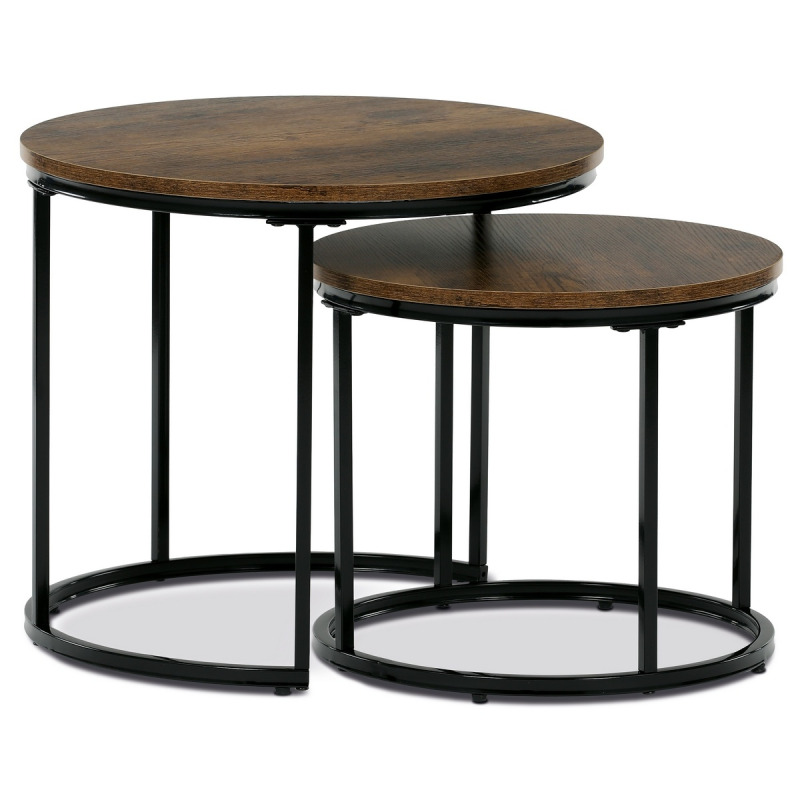 Odkládací Stolek Autronic 53x46 cm přírodní MDF CT-G1145 OLW