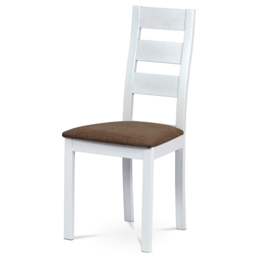 Jídelní židle Autronic bílá Masiv BC-2603 WT