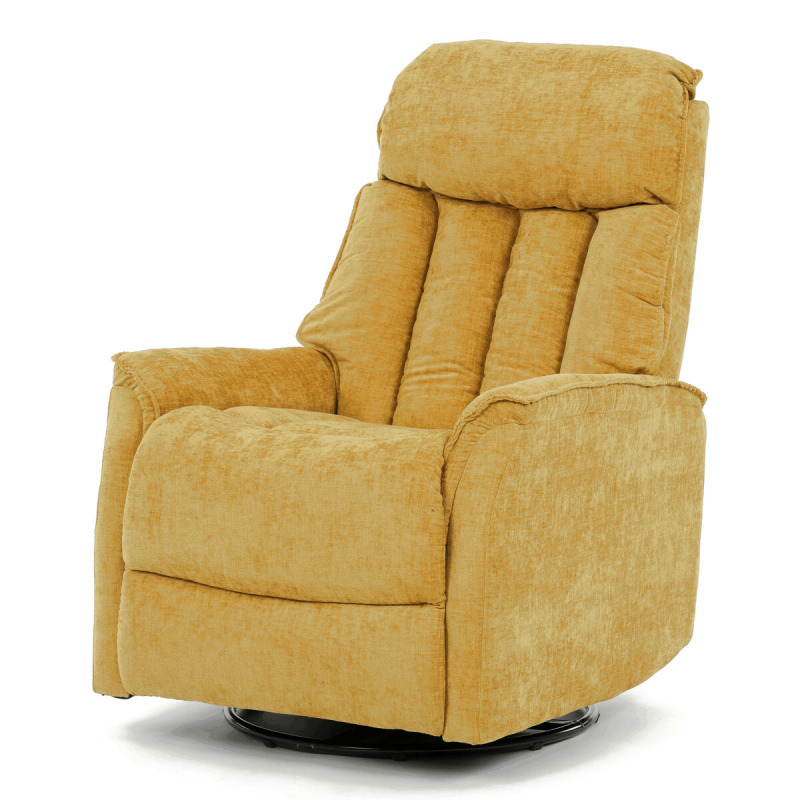 Polohovací křeslo COZY, žlutá