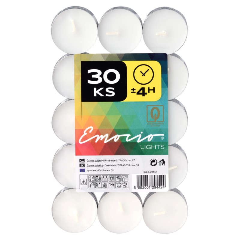 Emocio Lights Čajové svíčky 30 ks, 195 x 117 x 27 mm