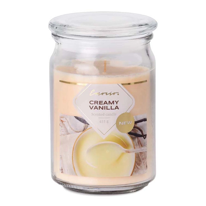 Emocio Svíčka ve skle Creamy Vanilla 93 x 142 mm