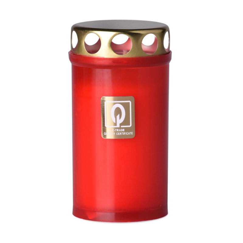 Lisovaná náplň do hřbitovní lampy, červená, 135 g