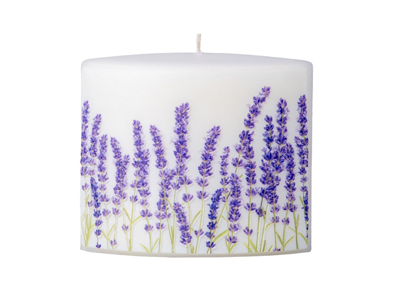 Elipsa svíčka Lavender 115x53x100mm