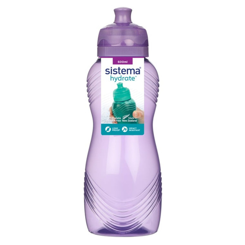 Sistema Hydrate Wave Twist'n'Sip láhev 600 ml, fialová