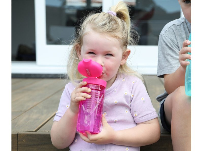 Sistema Hydrate Quick láhev s brčkem 520 ml, růžová