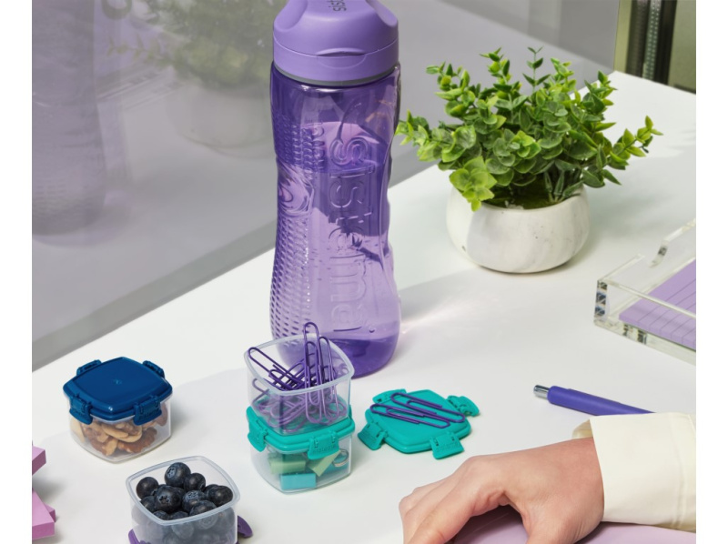 SISTEMA Hydrate Láhev Active Flip Top fialová 800 ml