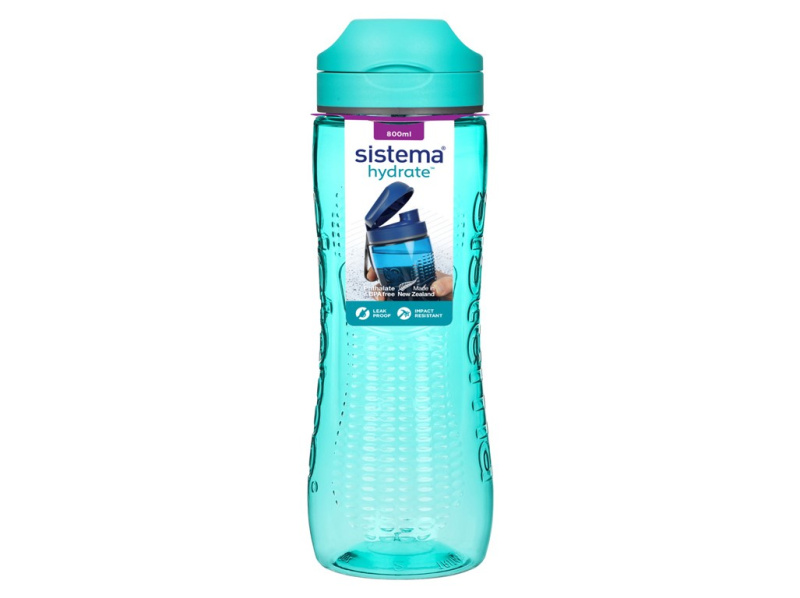 SISTEMA Hydrate Láhev Active Flip Top zelená 800 ml