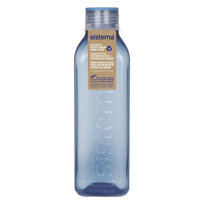 Sistema OBP Hydrate Square láhev šroubovací 1 l, modrá