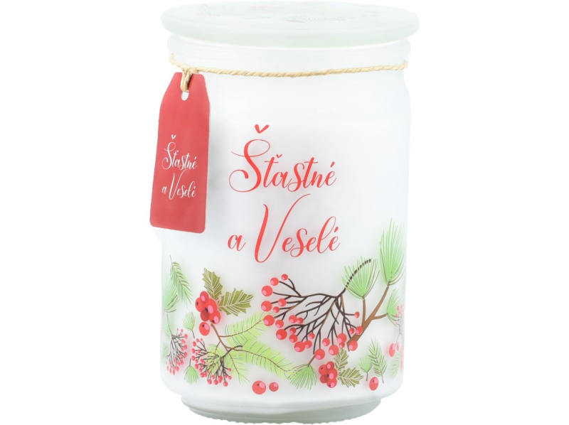 Svíčka se skleněným víčkem, Šťastné a Veselé