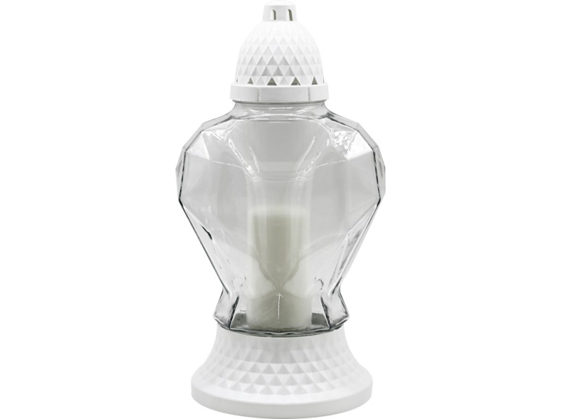 Madona Hřb.Sklo 30cm vklad 110g 32h. Srdce