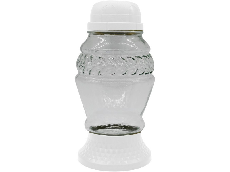 Madona Hřb.Sklo LED 20 cm věnec bílá