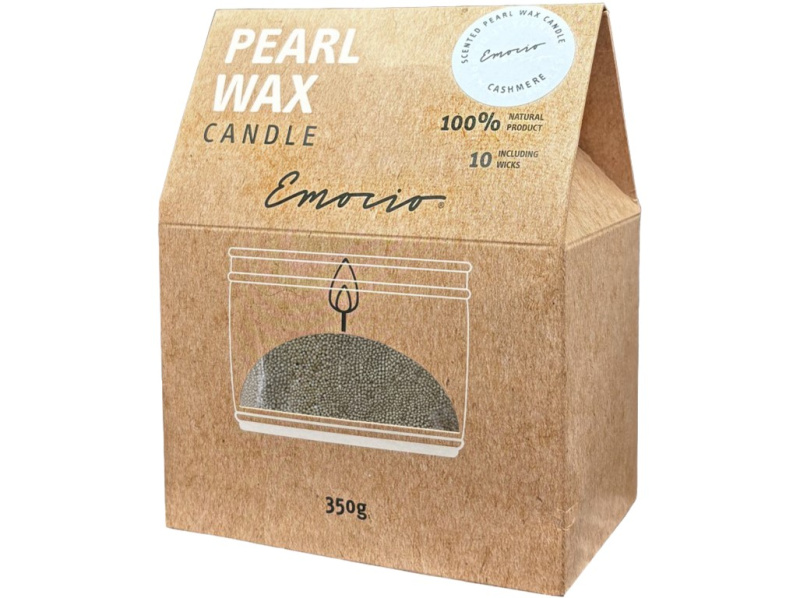 Svíčka sypaný vosk, 350 g, zelená