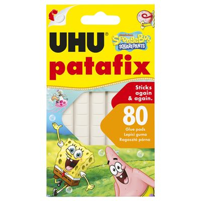 UHU Patafix Spongebob bílý 80 ks