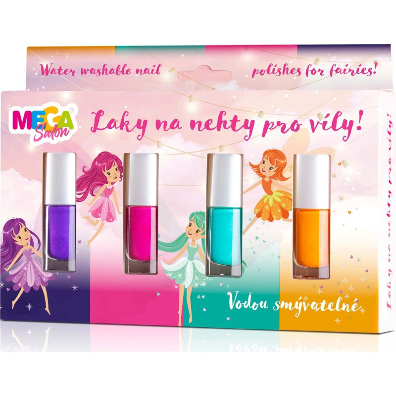 Megasalon lak na nehty pro děti perleťová sada