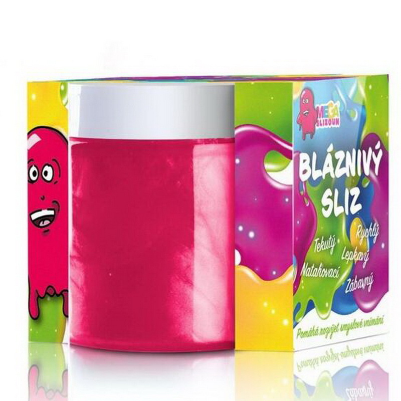 Megaslizoun Bláznivý sliz růžový s perletí