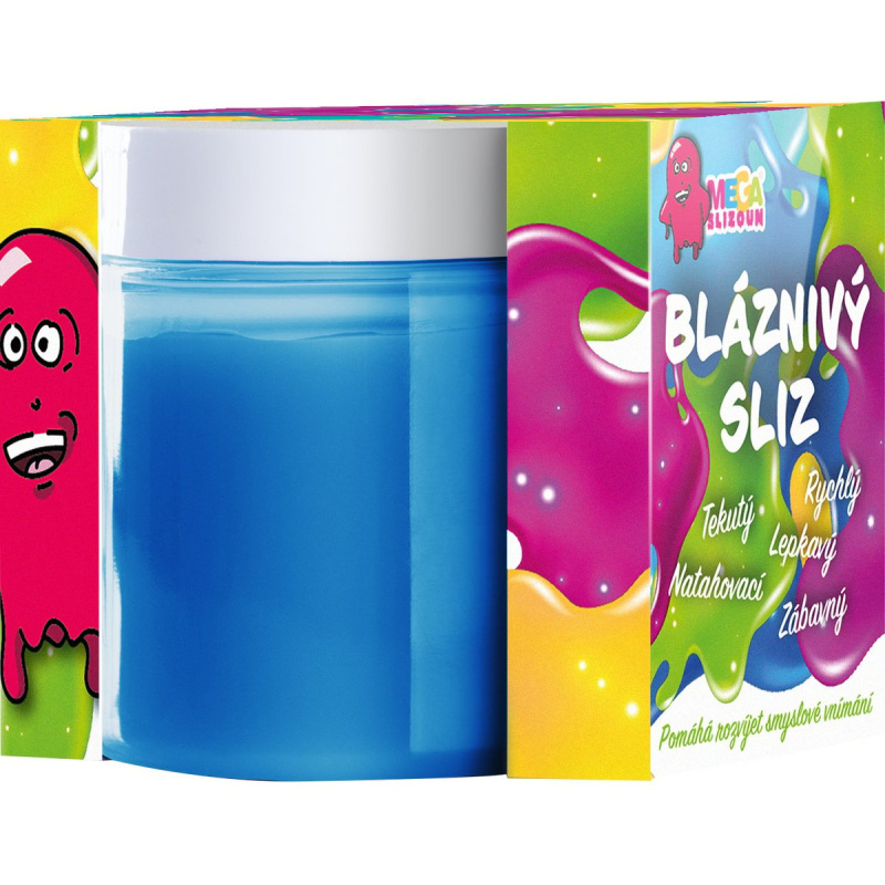 Megaslizoun Bláznivý sliz modrý s vůní borůvky