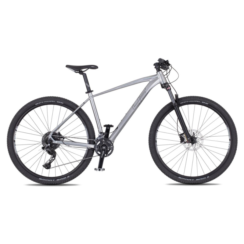 Horské kolo 4EVER Victory 29" - model 2025 M (17", 165-175 cm) silver pearl/black