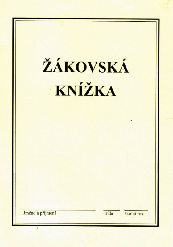 Žákovská knížka ZŠ - /béžová/