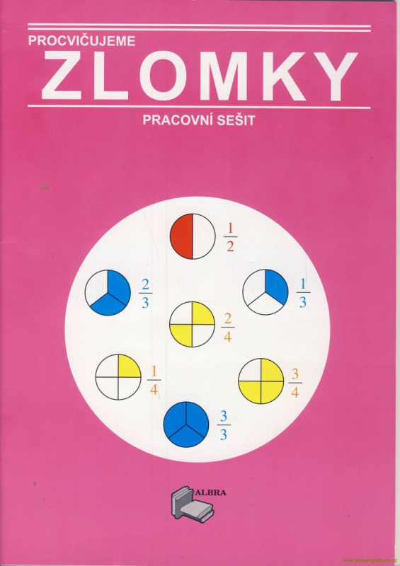 Procvičujeme zlomky - pracovní sešit - kniha z kategorie 2. stupeň