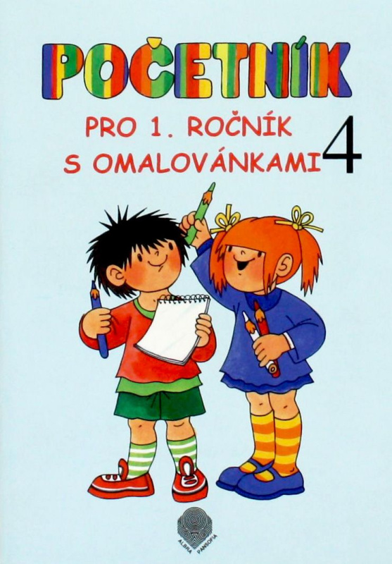 Početník 4 pro 1. ročník ZŠ s omalovánkami (11 až 20 bez přechodu 10) - kniha z kategorie 1. stupeň