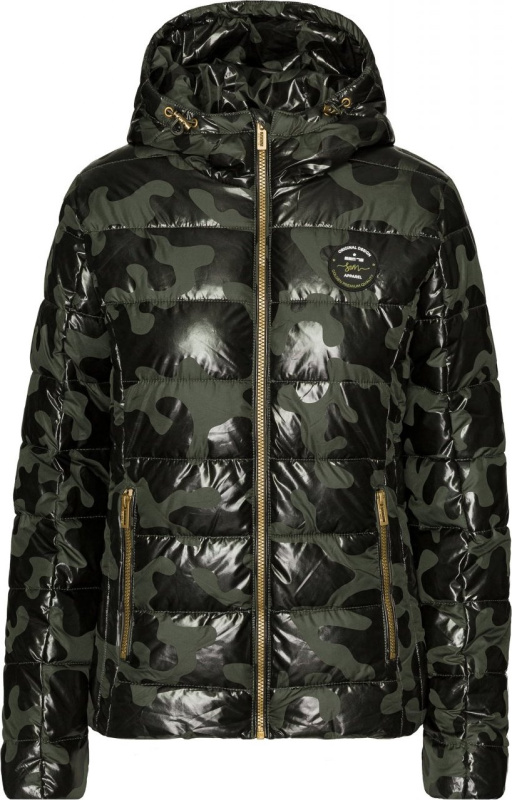 Dámská zimní bunda SAM 73 Agatha zelená Velikost: M