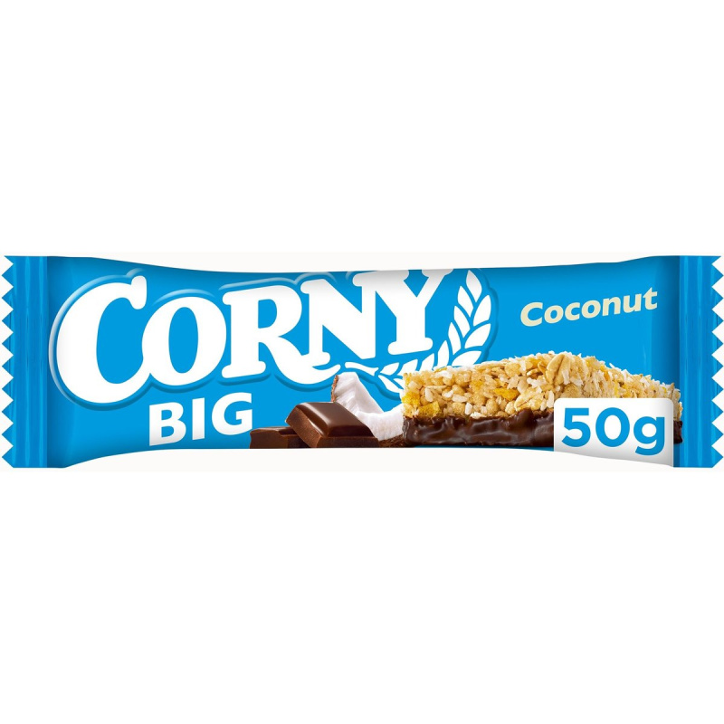 Tyčinka Corny Big kokosová, 50 g