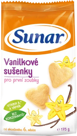 Sunar Vanilkové sušenky 175 g