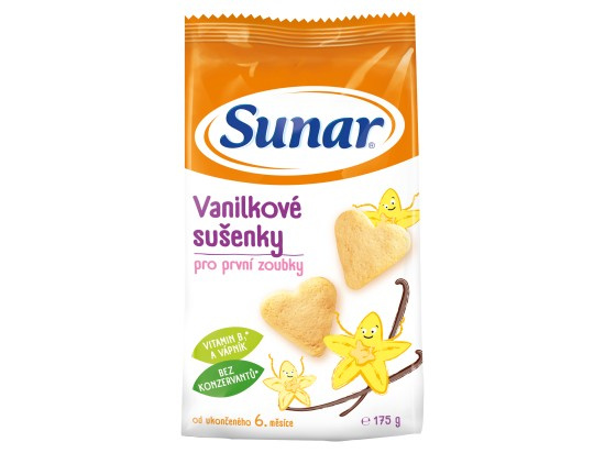 Sunar Vanilkové sušenky 175 g
