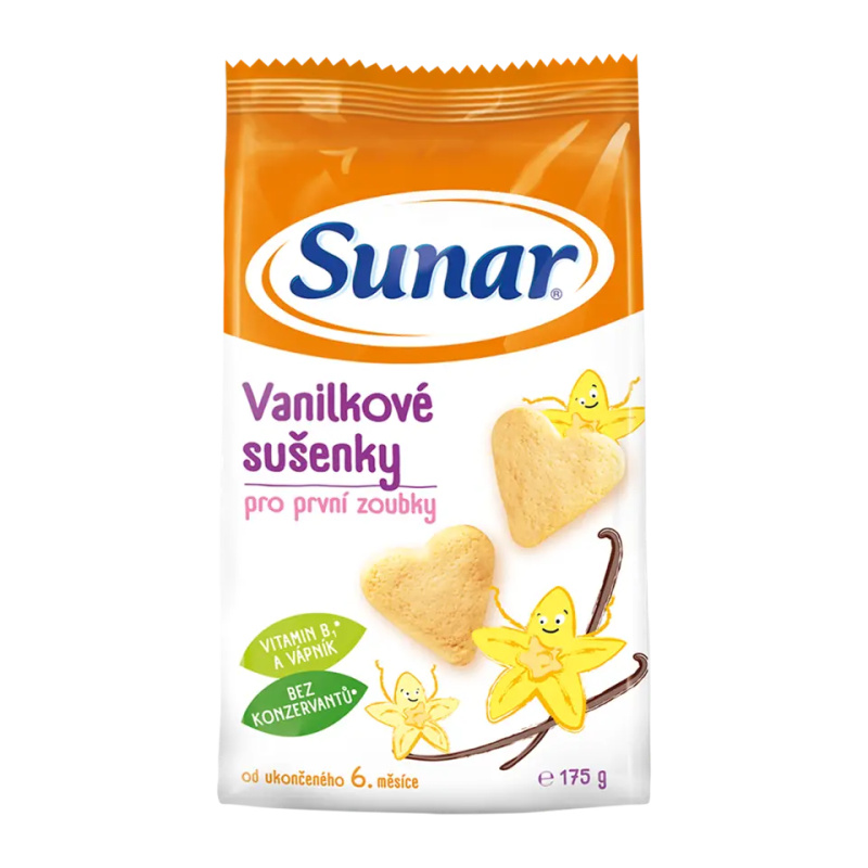 Sunar Vanilkové sušenky 175 g