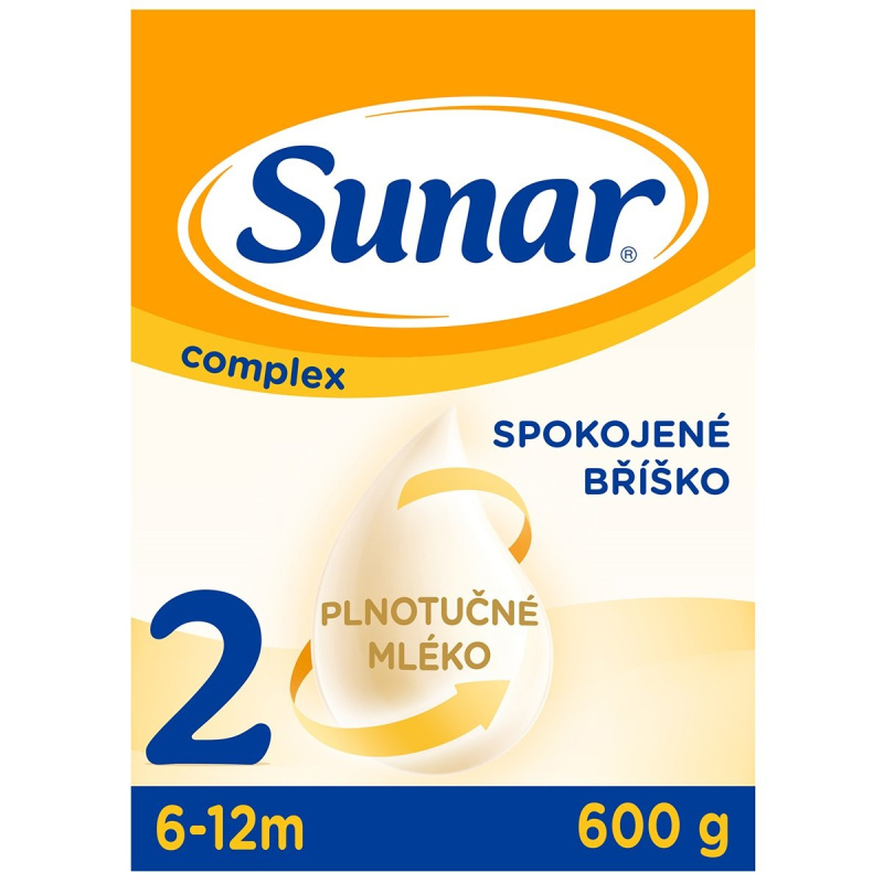 Sunar Complex 2 pokračovací kojenecké mléko
