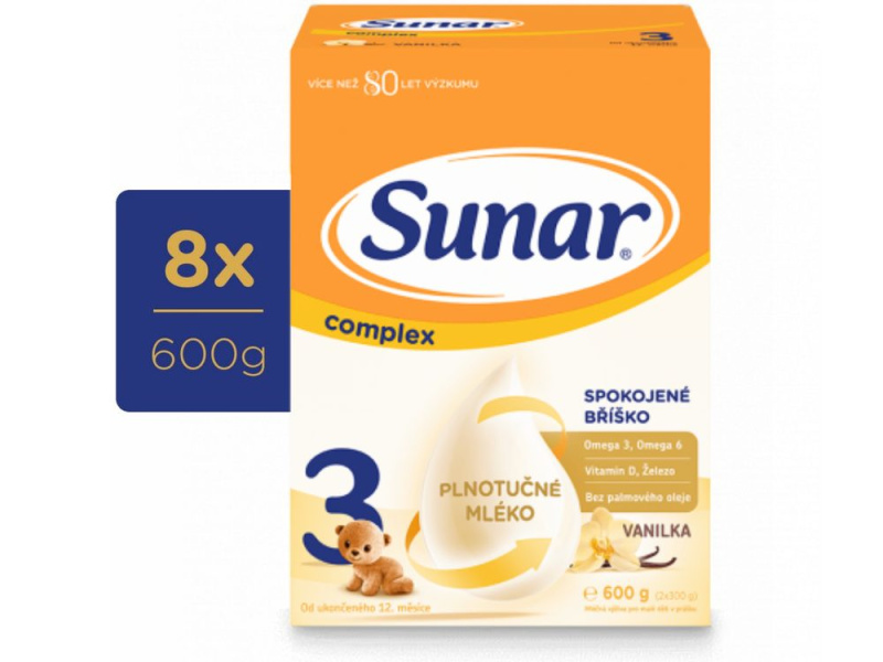 Sunar Complex 3 batolecí mléko vanilka