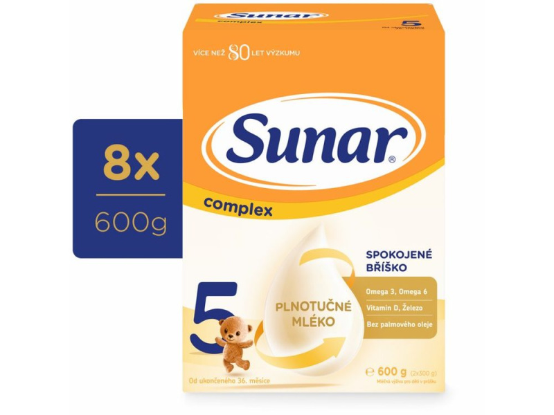 Sunar Complex 5 dětské mléko