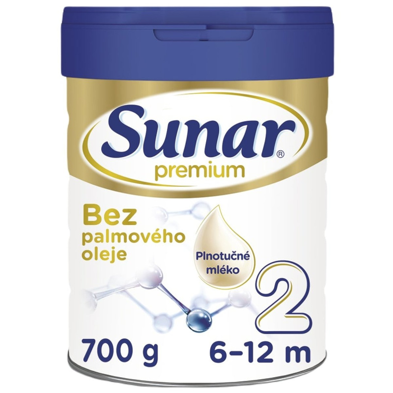 Sunar Premium 2 pokračovací kojenecké mléko