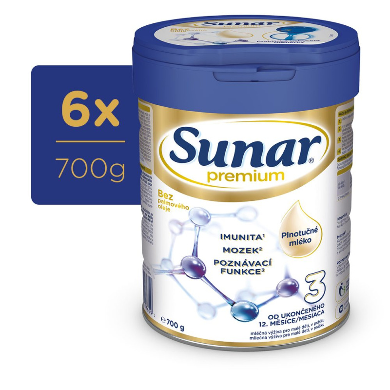 Sunar Premium 3 batolecí mléko