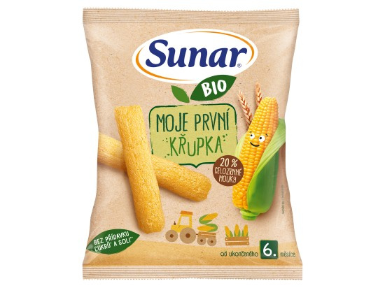SUNAR Moje první dětská křupka BIO 6m+ 25 g