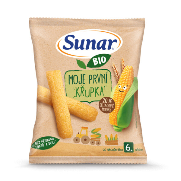 SUNAR Moje první dětská křupka BIO 6m+ 25 g
