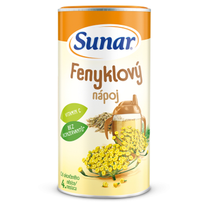 SUNAR Rozpustný nápoj fenyklový 200 g