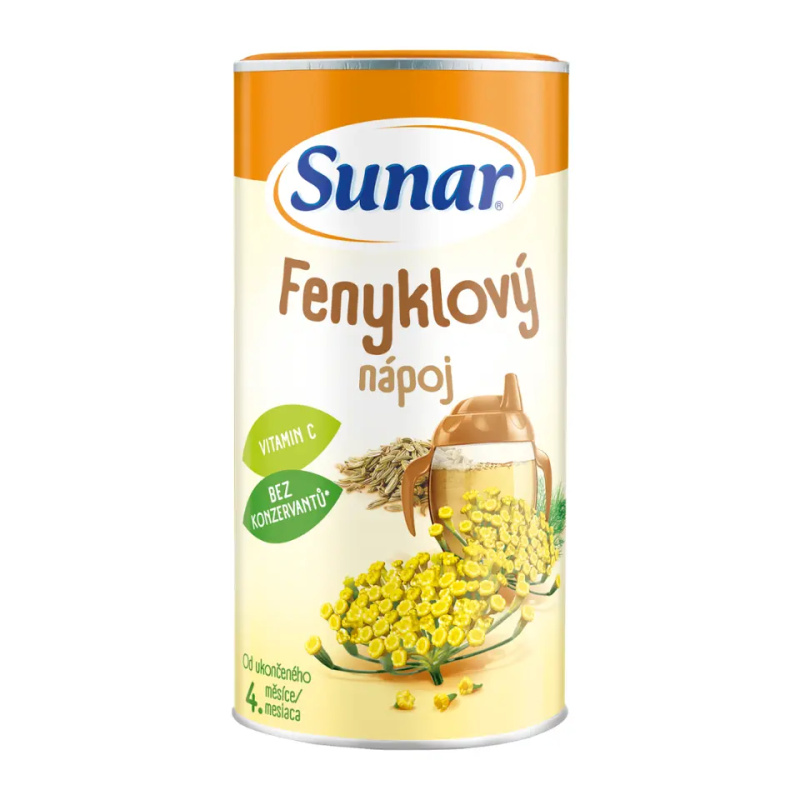 SUNAR Rozpustný nápoj fenyklový 200 g